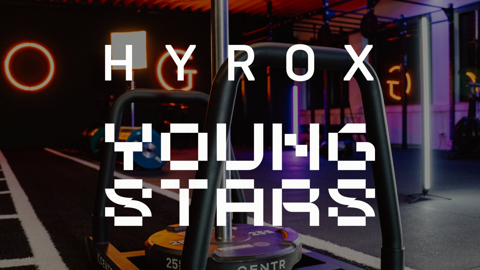 Equipo Youngstars a escala: kettlebells, wall balls, sandbags y ropes para niños